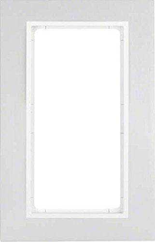 Berker 13096914 Rahmen mit großem Ausschnitt B.7 Alu/polarweiß Mesch Shop Berker 13096914 Rahmen mit großem Ausschnitt B.7 Alu/polarweiß Mesch Shop